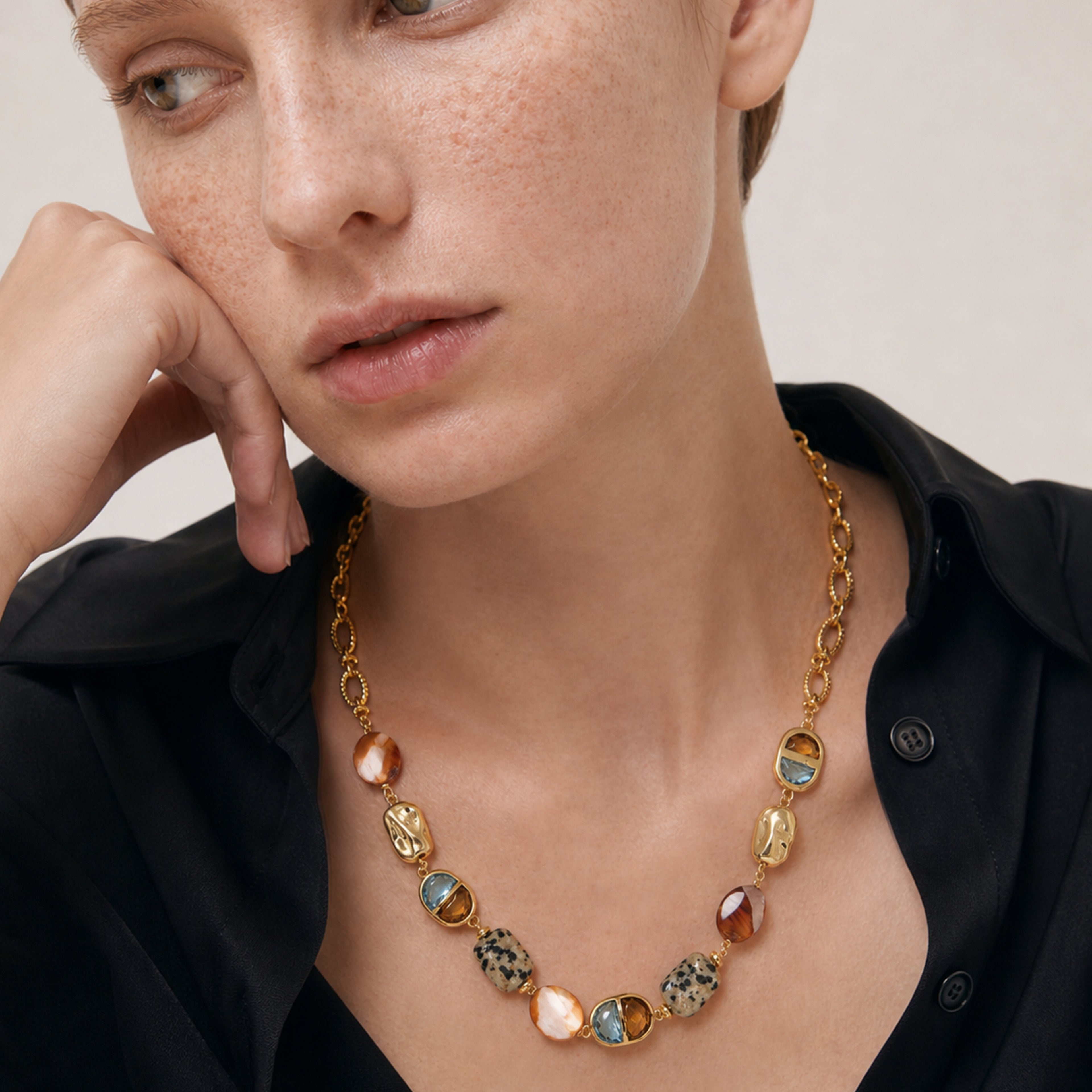 Artisan Gemstone Necklace