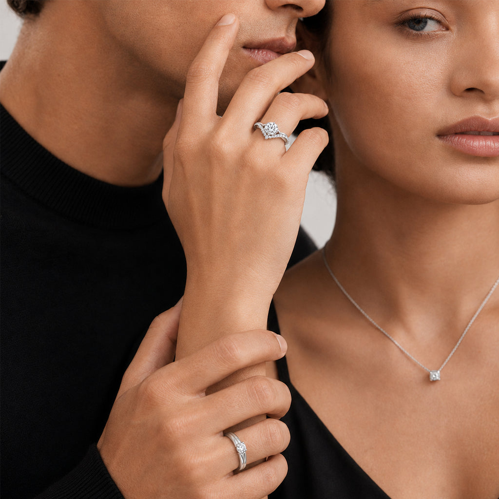 Zircon Couple Rings