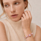 Baroque Pearl Butterfly Bangle