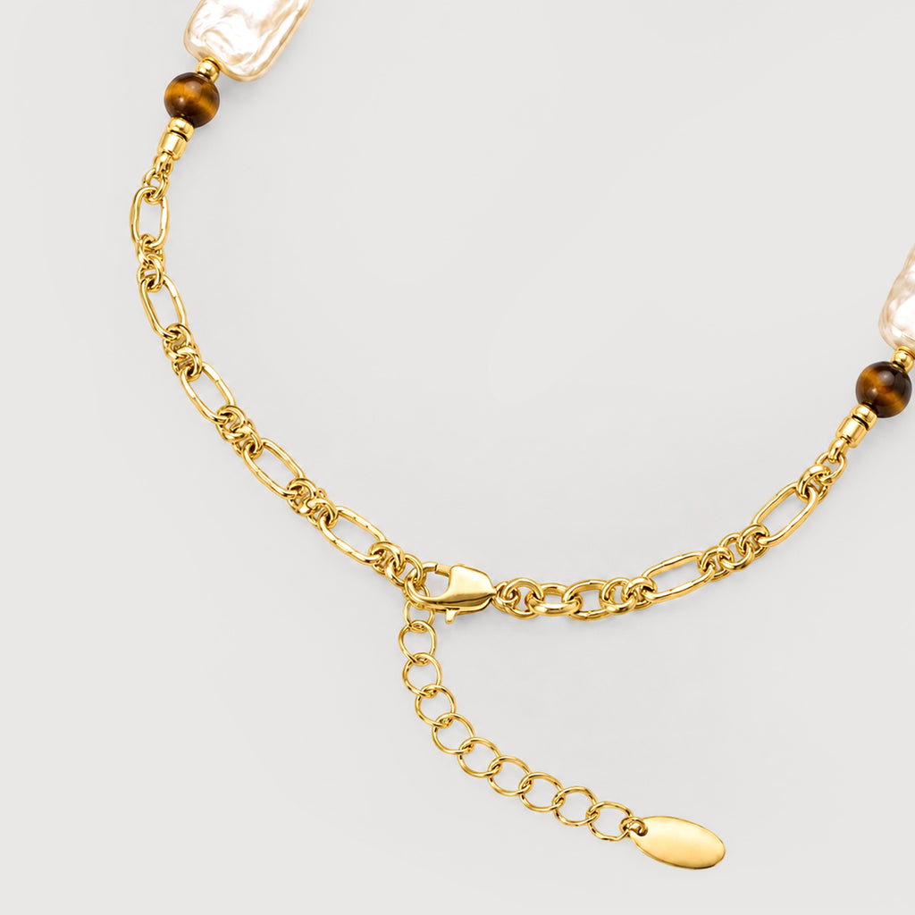 Luxe Shell Stone Necklace