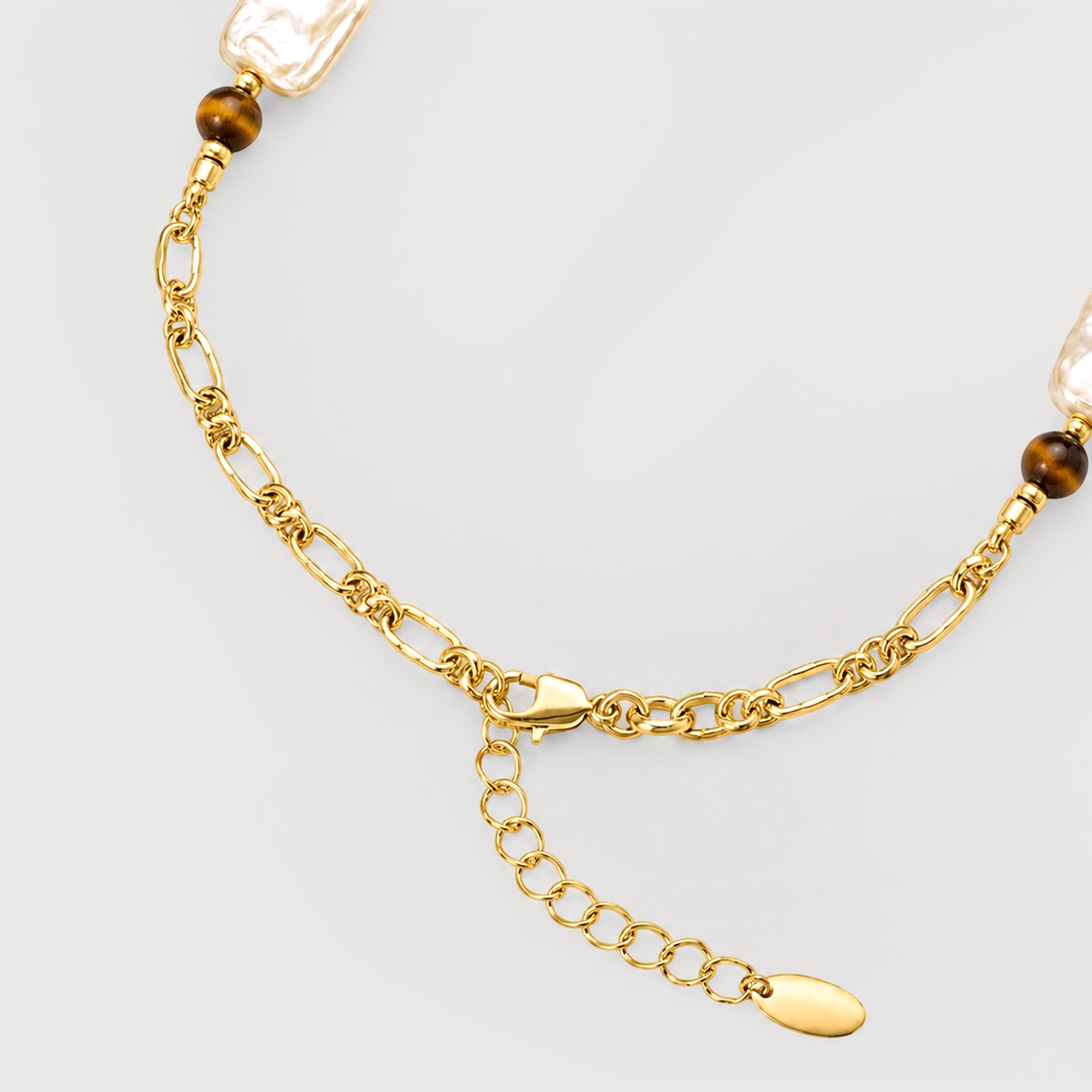Luxe Shell Stone Necklace