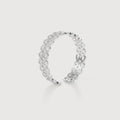 Silver Lace Open Ring
