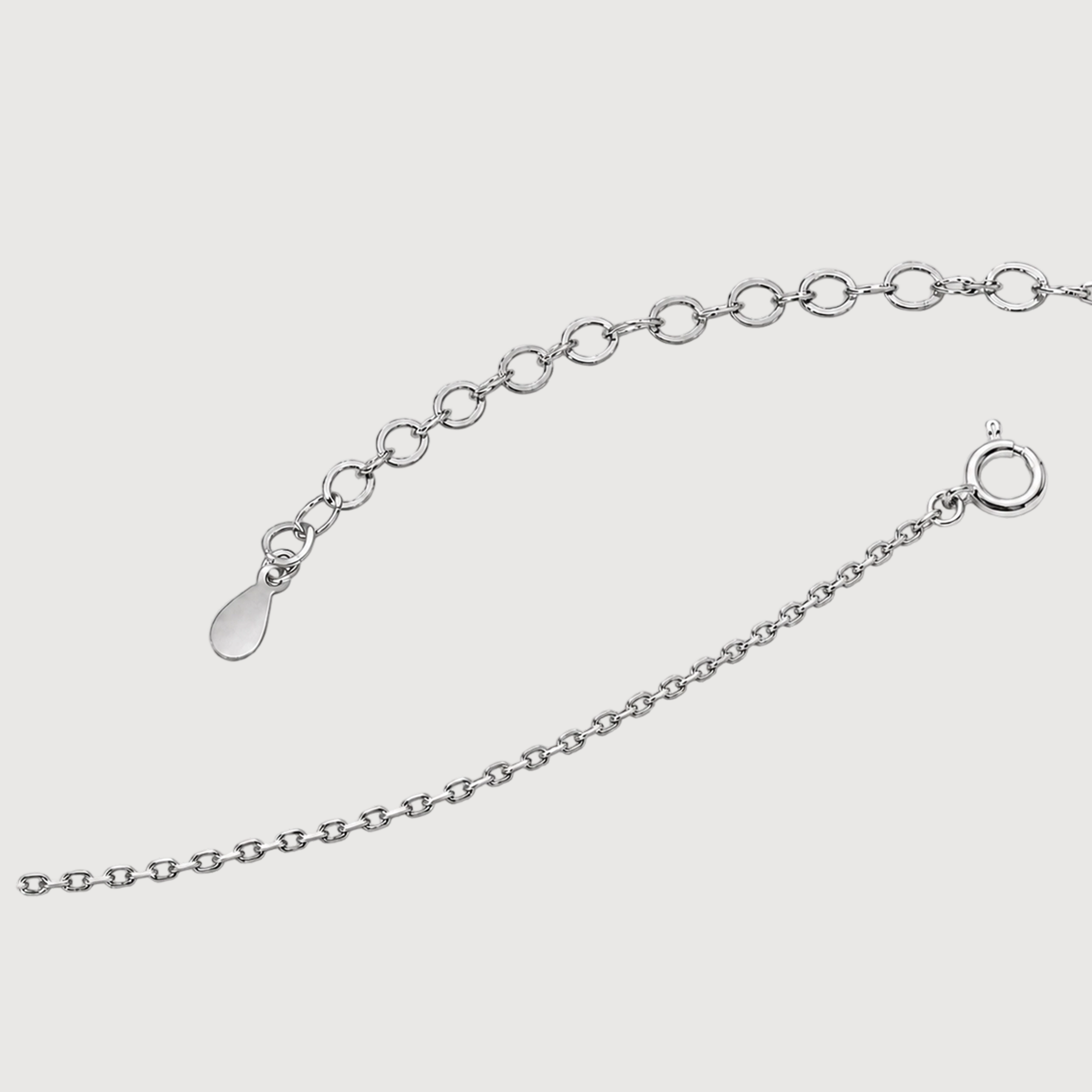 Mini Cube Silver Necklace