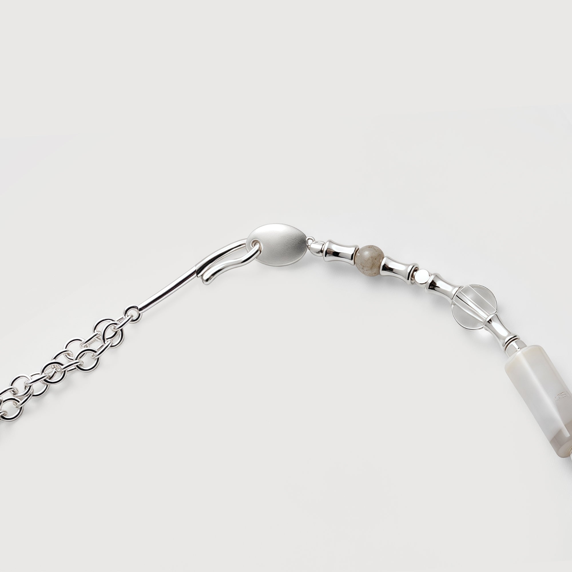 Silver Crystal Necklace