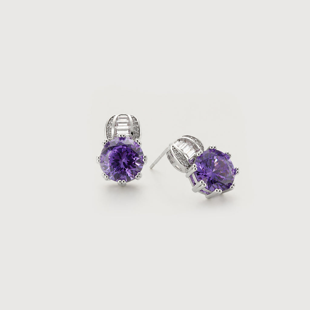 Zircon Drop Earrings