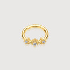 Flora Zircon Huggie
