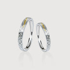 Two-Tone Couple Rings