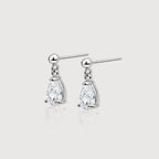 Teardrop Zircon Earrings