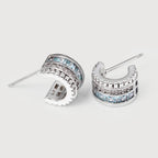 Zircon Huggie Earrings