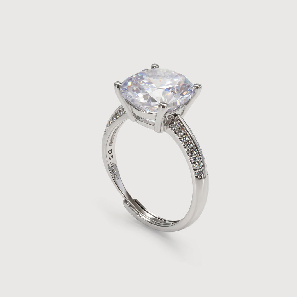 Zircon Solitaire Ring