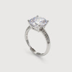 Zircon Solitaire Ring