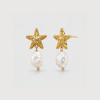 Star Baroque Pearl Earrings