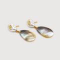 Pearl Shell Drop Earrings