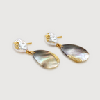 Pearl Shell Drop Earrings