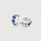 Zircon Hoop Earrings