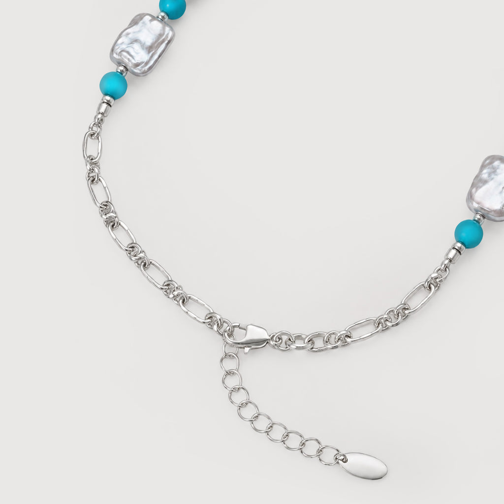 Luxe Shell Stone Necklace
