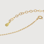 Geo Drop Gold Necklace