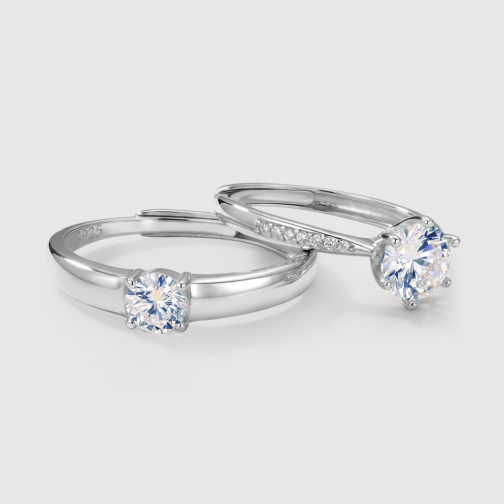 Zircon Promise Rings
