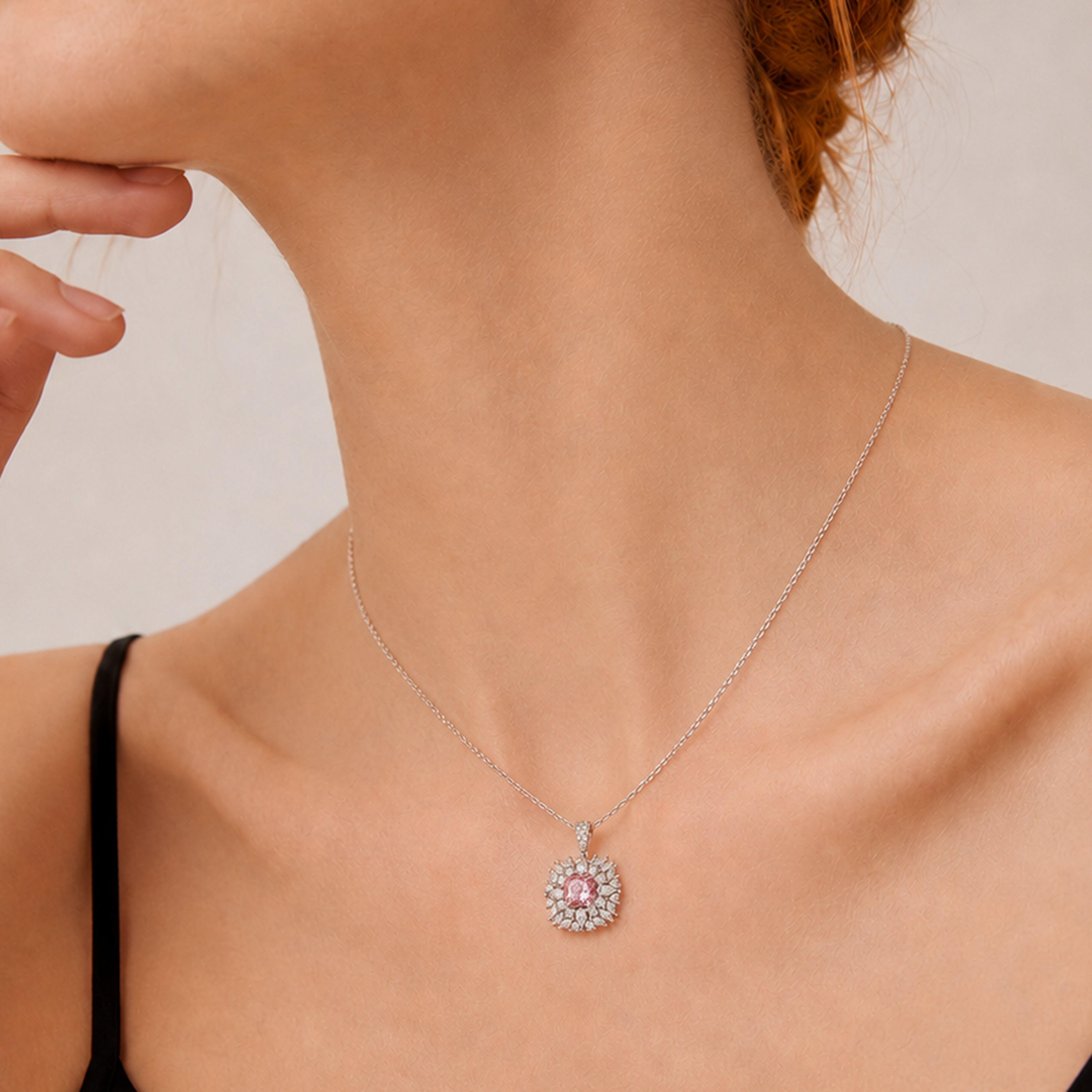 Pink Radiance Necklace