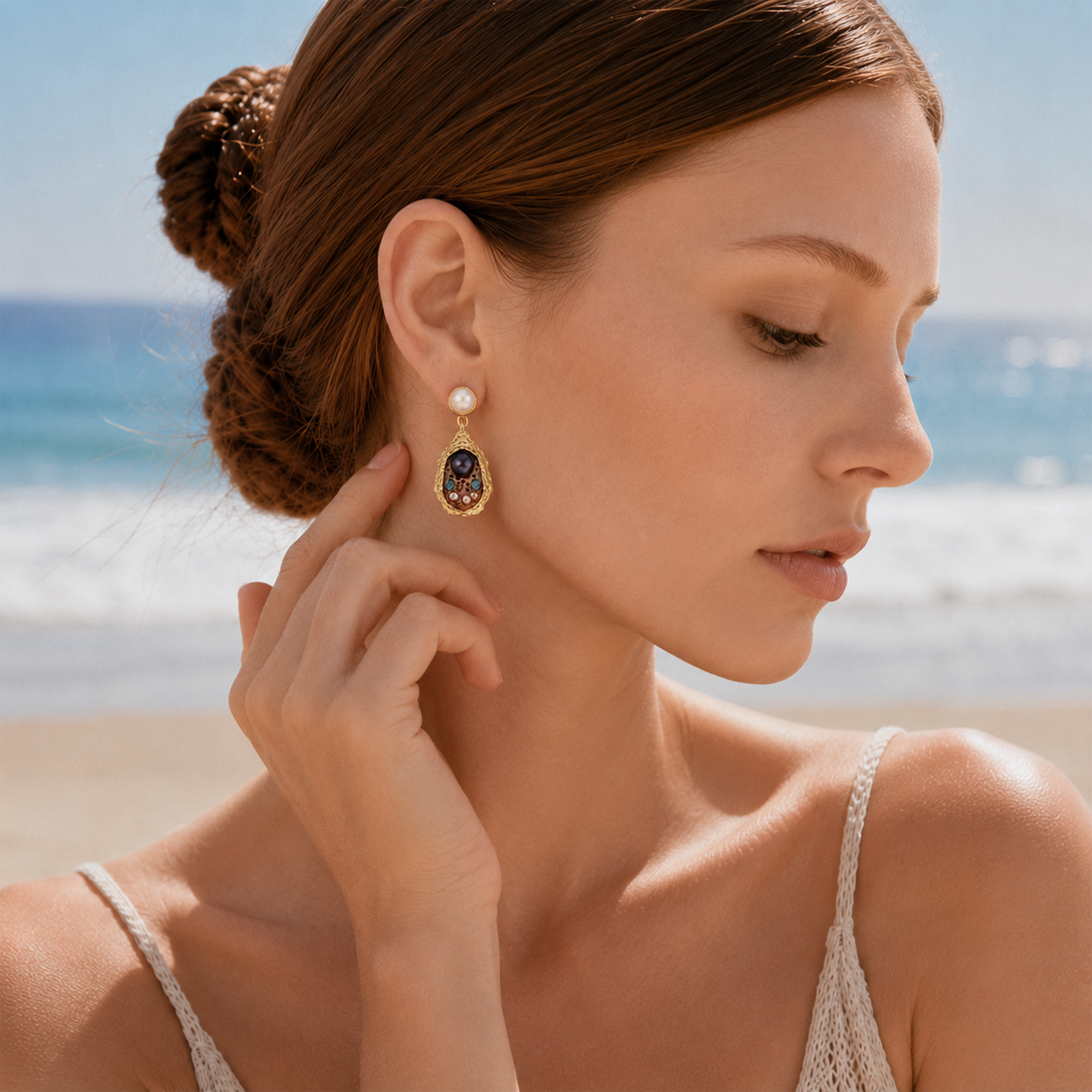 Freshwater Pearl Drop Earrings