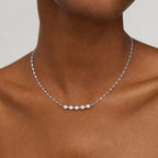 Pearl Station Necklace
