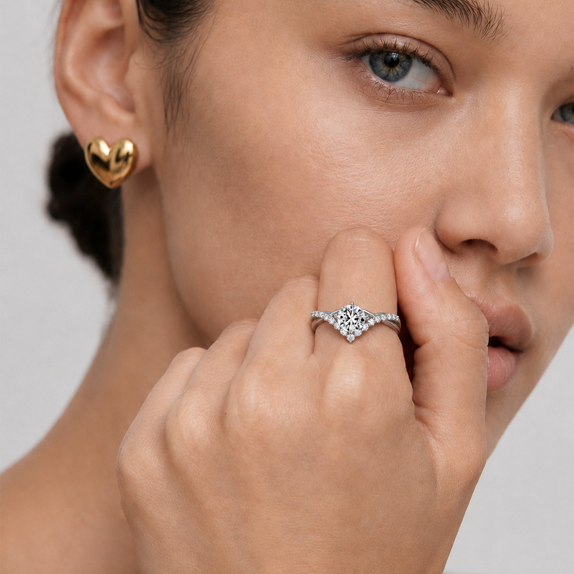 Zircon Couple Rings