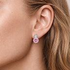 Zircon Drop Earrings