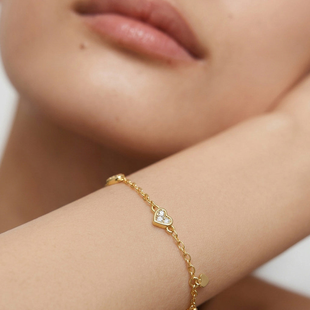 Liora Heart Bracelet