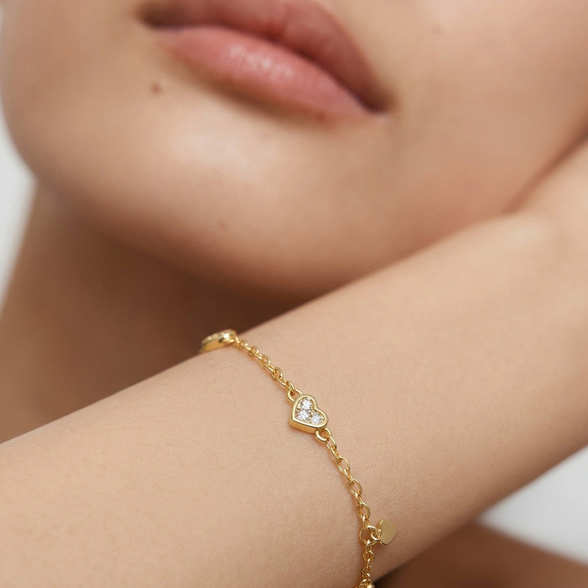 Liora Heart Bracelet