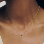 Gold Abacus Necklace