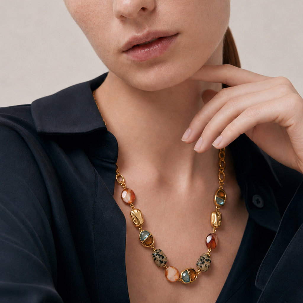 Artisan Gemstone Necklace
