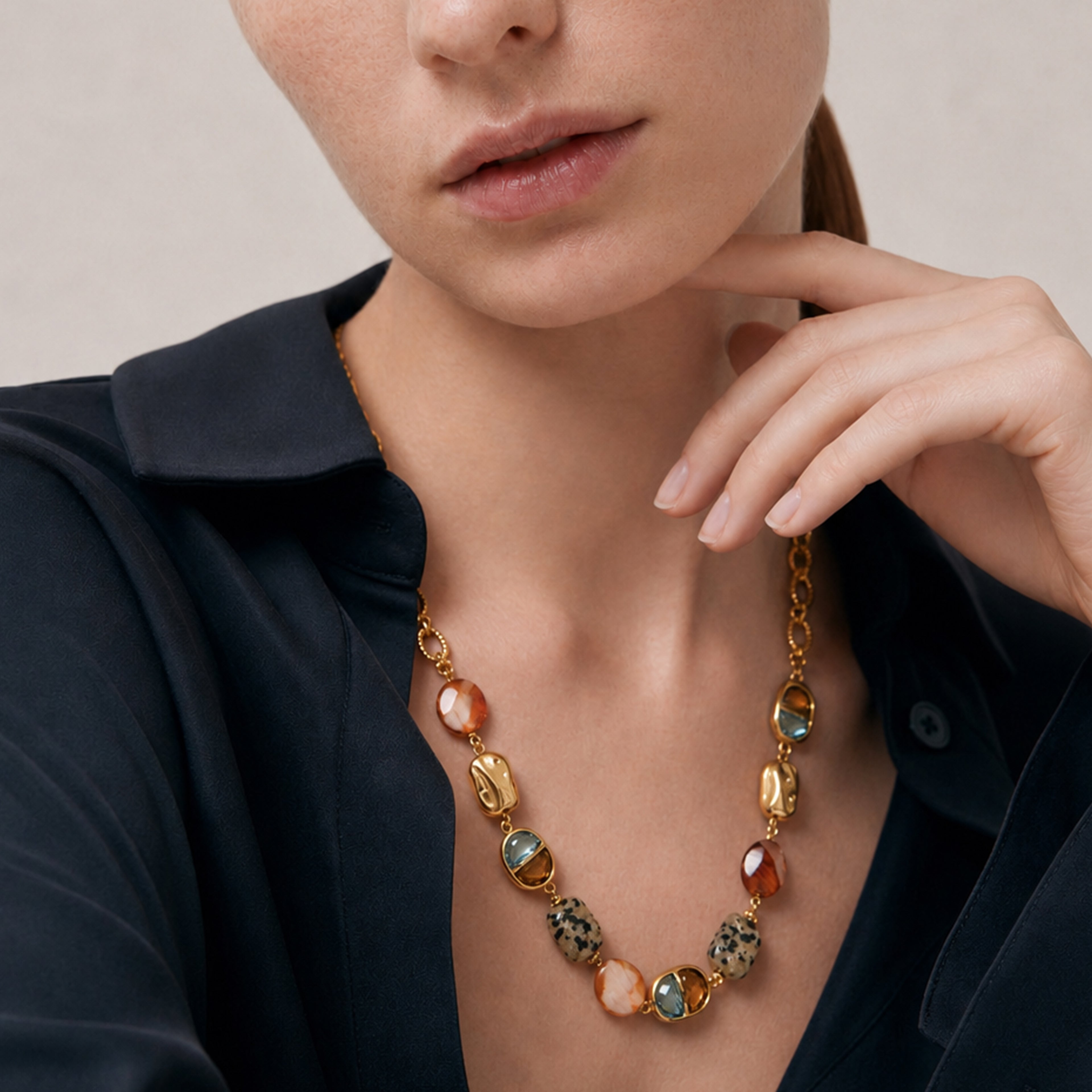 Artisan Gemstone Necklace