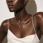 Zircon Bar Necklace