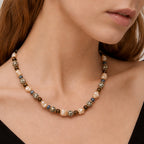 Luxe Stone Bead Necklace