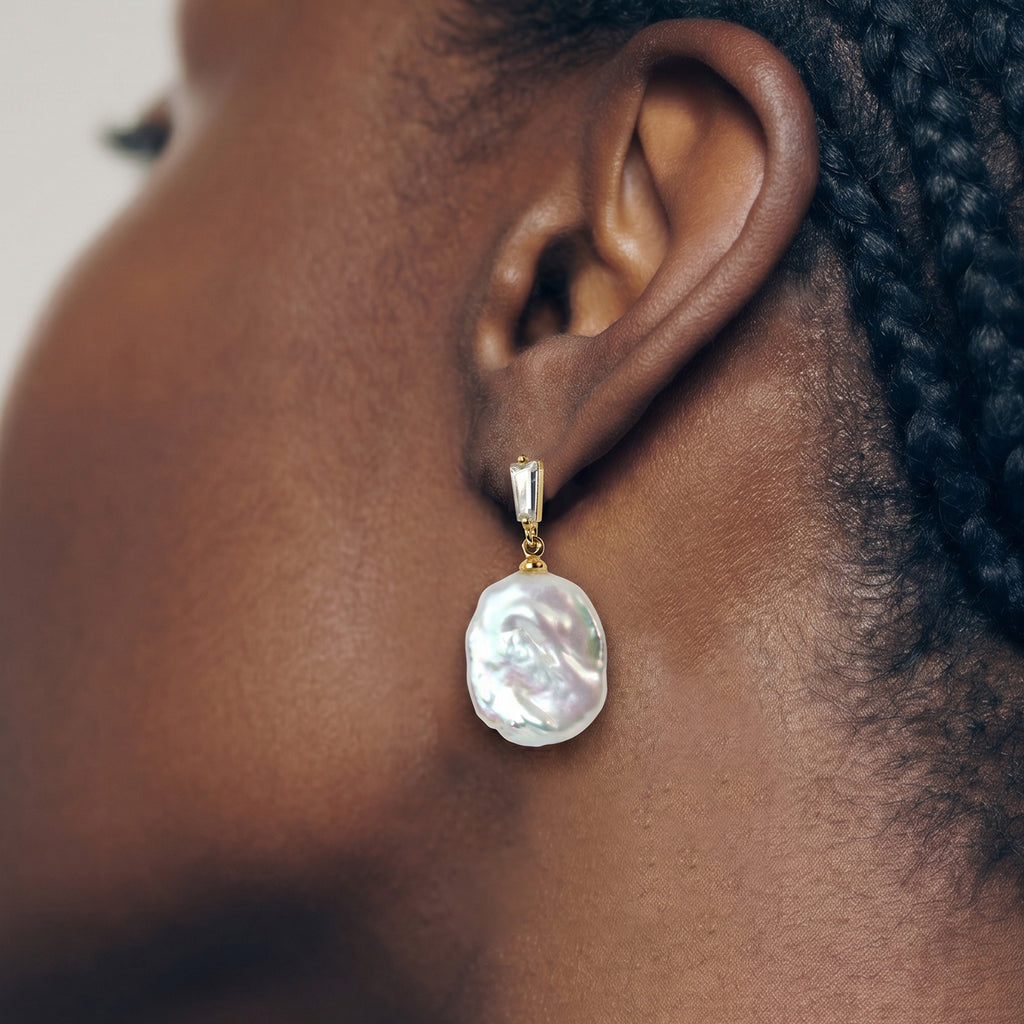 Baroque Pearl Earrings