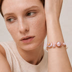 Baroque Pearl Butterfly Bangle