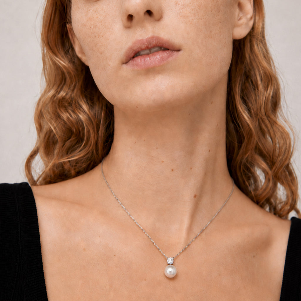 Pearl Silver Necklace