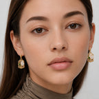 Pearl Garden Drop Earrings