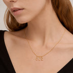 Gold Initial Necklace
