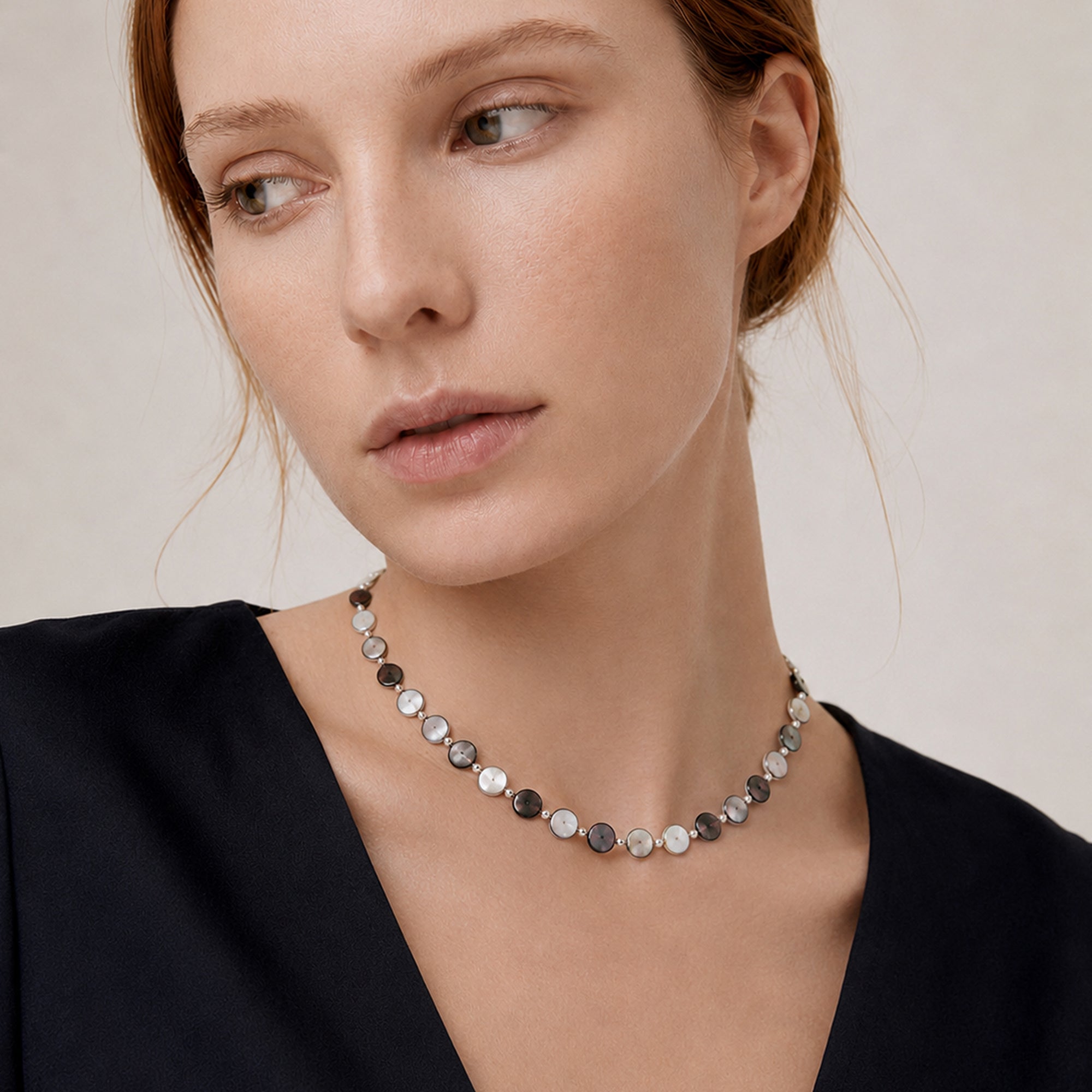 Black Shell Necklace