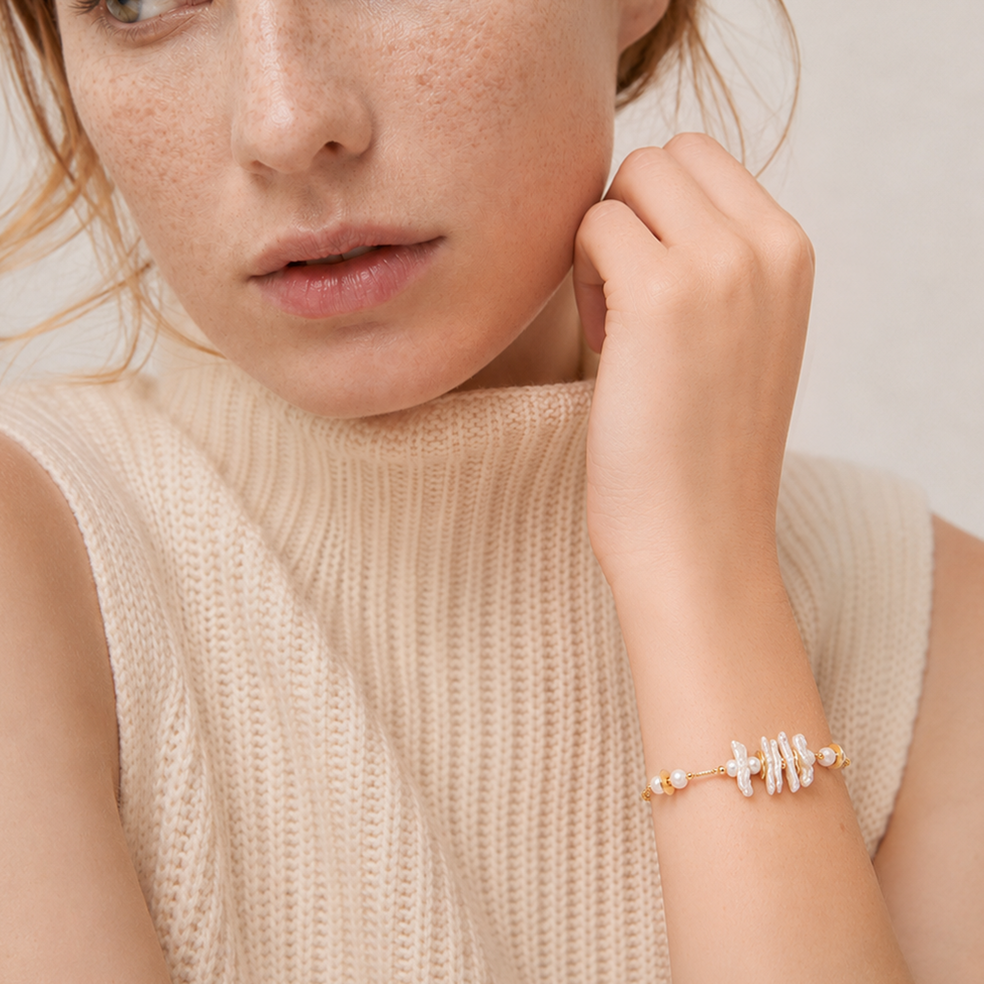 Lumi Baroque Pearl Bracelet