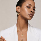 Shell Teardrop Earrings