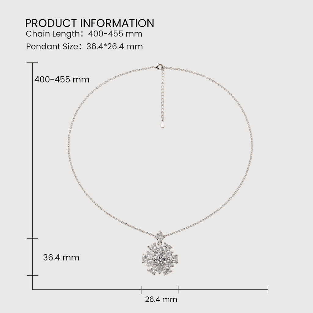 Lumière Zircon Necklace