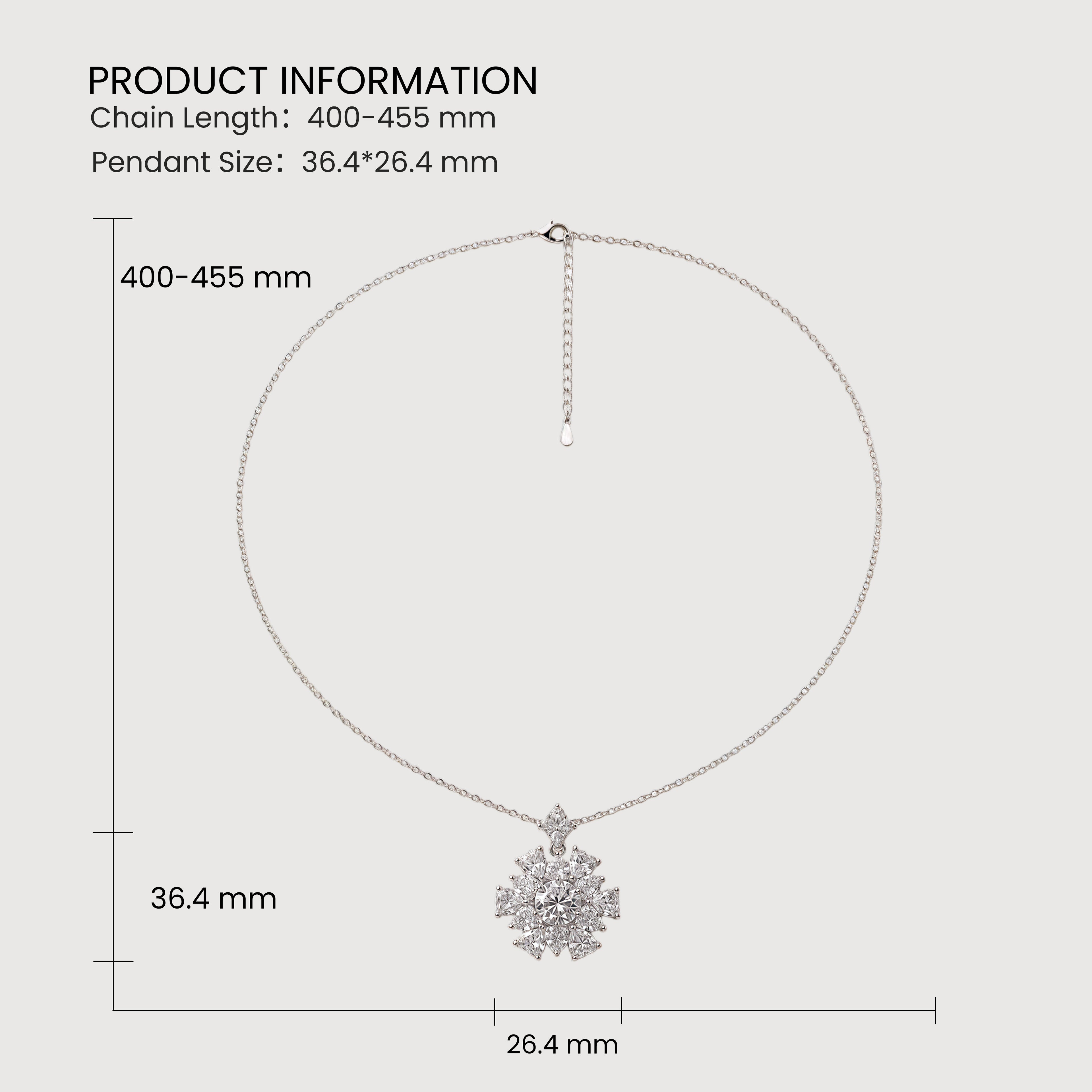 Lumière Zircon Necklace
