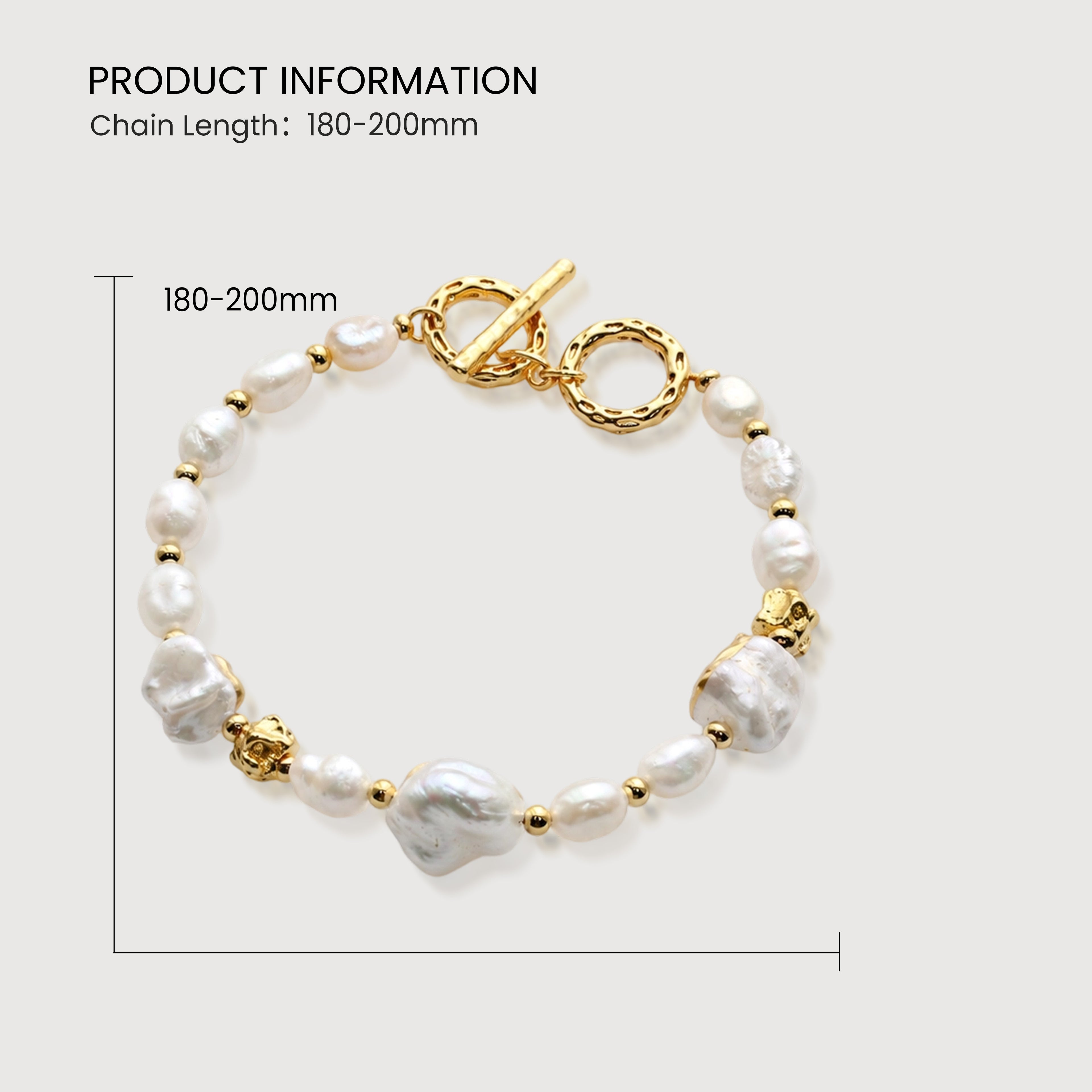 Baroque Pearl Bracelet