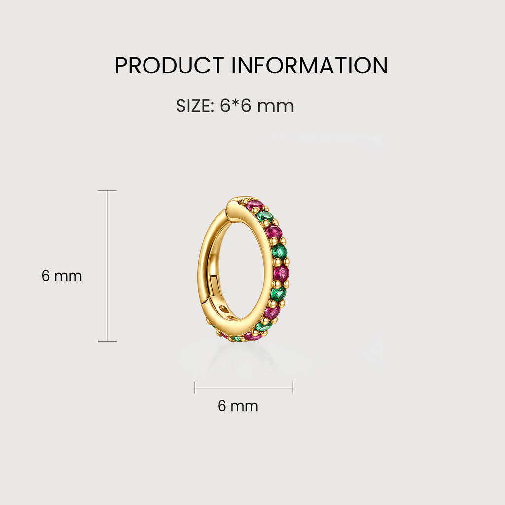 Rainbow Zircon Huggies