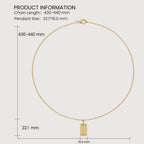 Gold Abacus Necklace