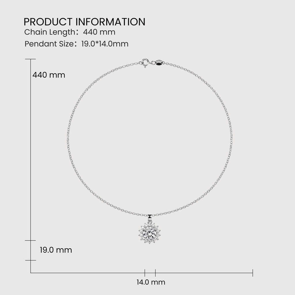 Radiant Halo Necklace