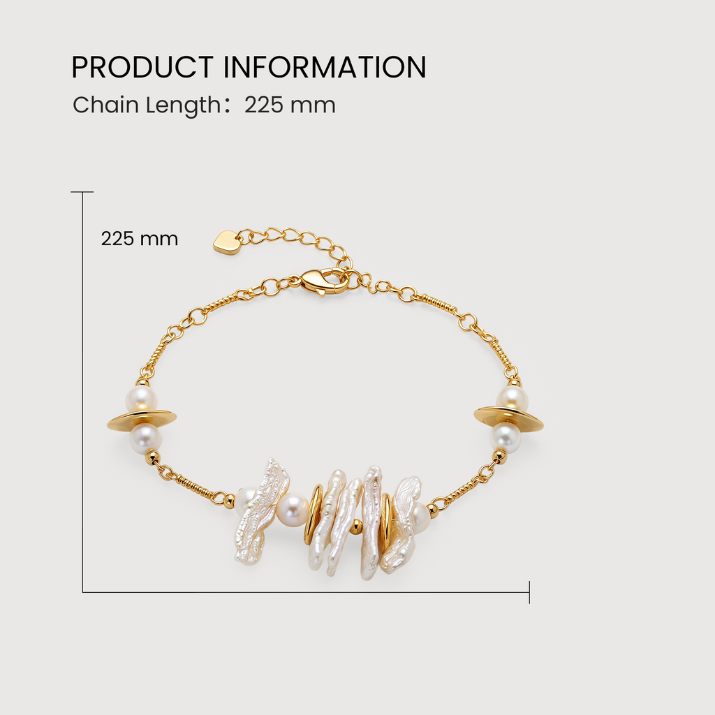 Lumi Baroque Pearl Bracelet