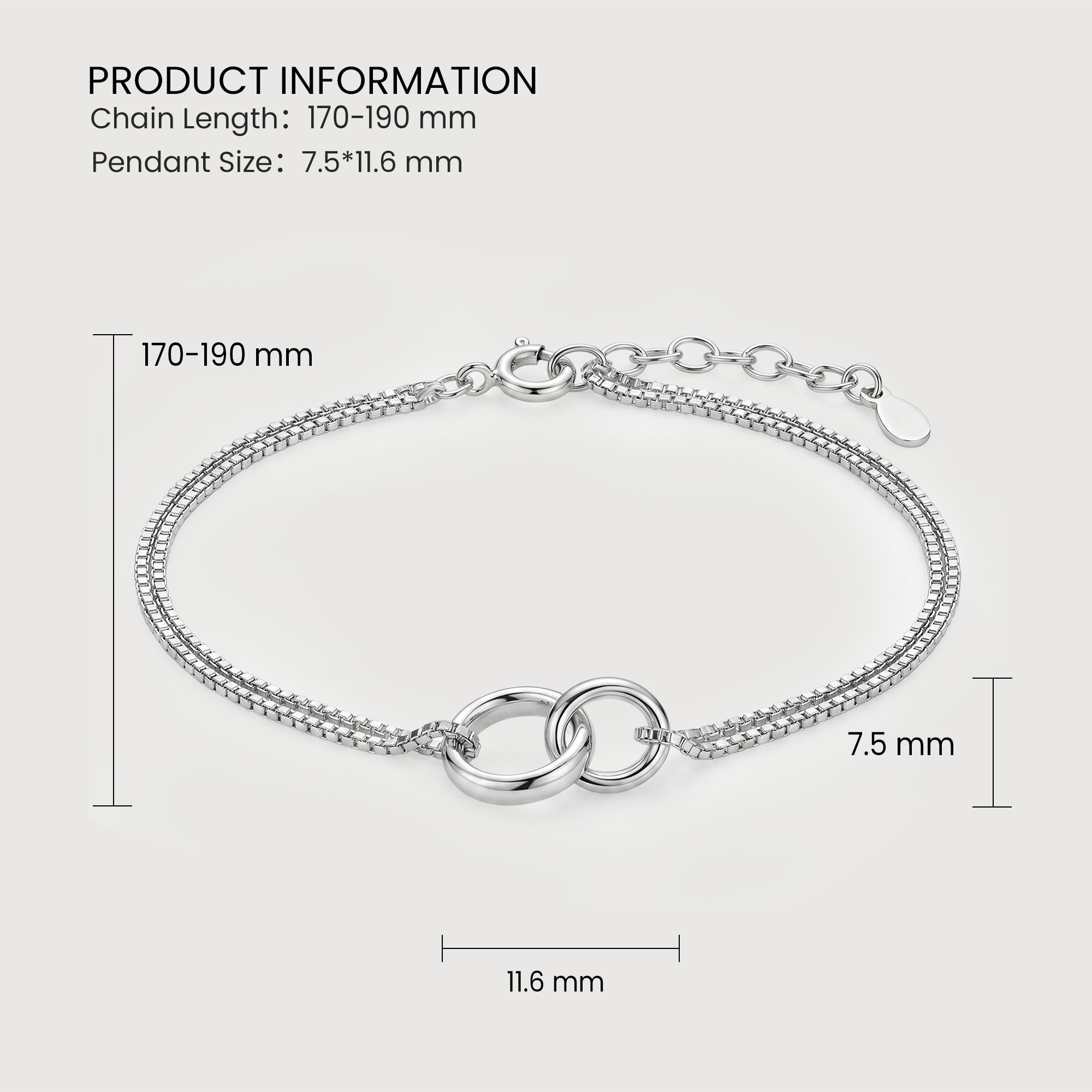 Elowen Link Bracelet